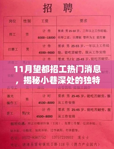 揭秘小巷深处的独特小店，探寻望都招工热门背后的故事