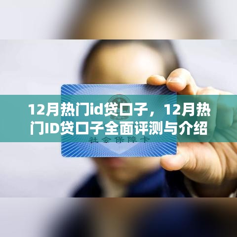 12月热门ID贷口子全面评测与介绍