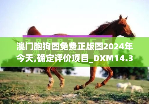 澳门跑狗图免费正版图2024年今天,确定评价项目_DXM14.350专业版