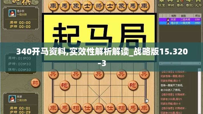 340开马资料,实效性解析解读_战略版15.320-3