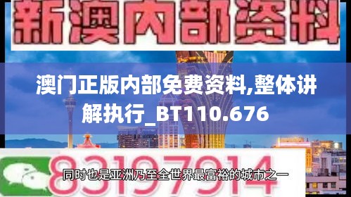 澳门正版内部免费资料,整体讲解执行_BT110.676