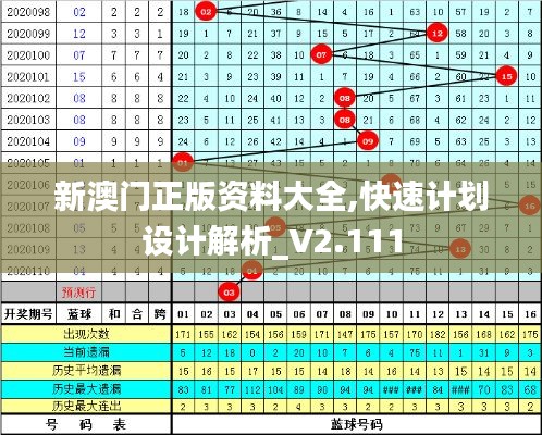 新澳门正版资料大全,快速计划设计解析_V2.111