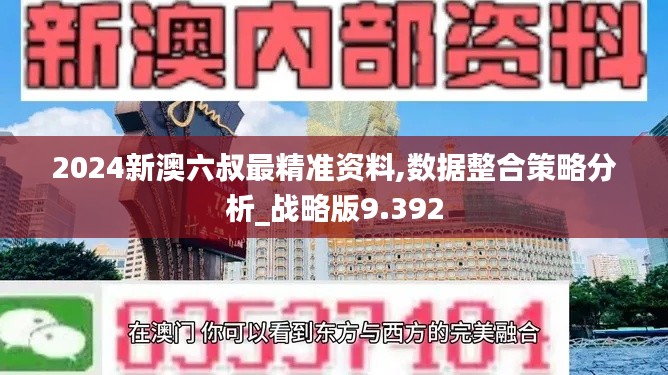 2024新澳六叔最精准资料,数据整合策略分析_战略版9.392