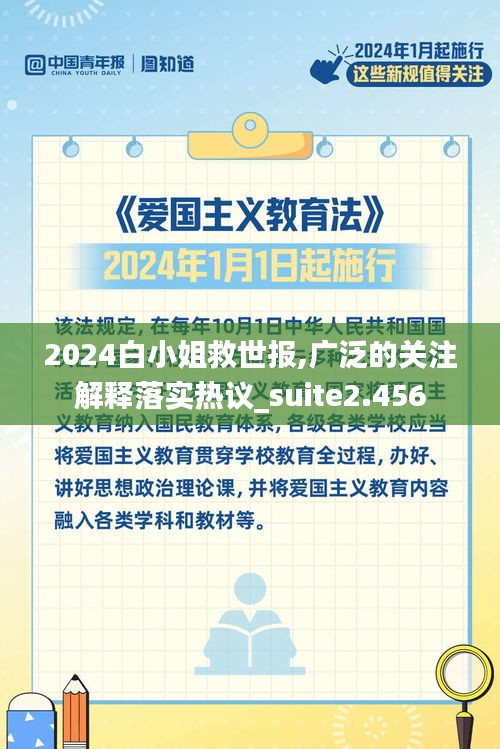 2024白小姐救世报,广泛的关注解释落实热议_suite2.456