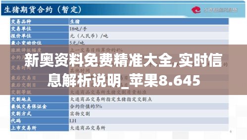 新奥资料免费精准大全,实时信息解析说明_苹果8.645