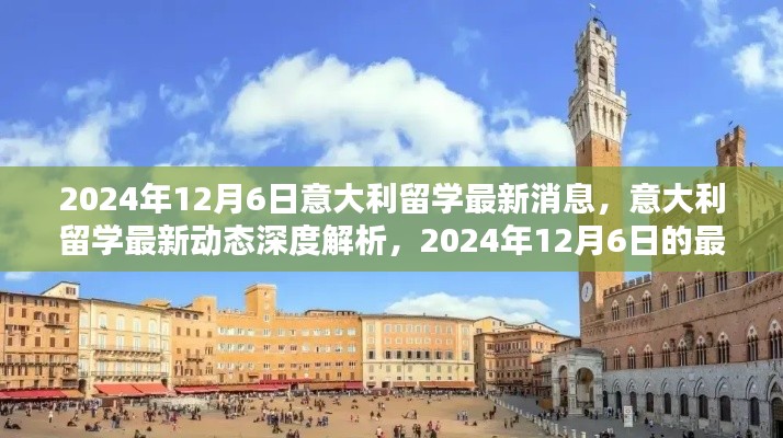 2024年意大利留学最新动态深度解析，最新消息一览