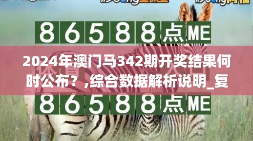 2024年澳门马342期开奖结果何时公布？,综合数据解析说明_复古款5.759