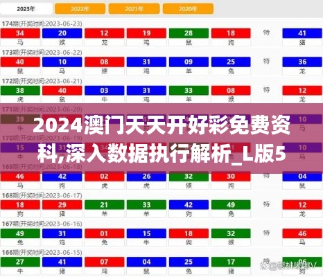 2024澳门天天开好彩免费资科,深入数据执行解析_L版5.162