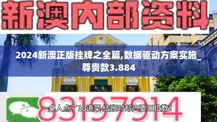 2024新澳正版挂牌之全篇,数据驱动方案实施_尊贵款3.884