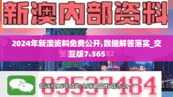 2024年新澳资料免费公开,数据解答落实_交互版7.365