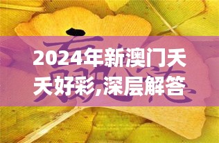 2024年新澳门夭夭好彩,深层解答解释落实_特供版19.513