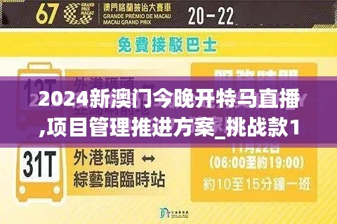 2024新澳门今晚开特马直播,项目管理推进方案_挑战款12.341