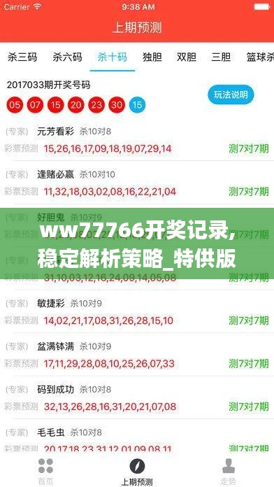 ww77766开奖记录,稳定解析策略_特供版19.706