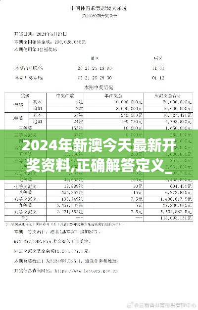 2024年新澳今天最新开奖资料,正确解答定义_Ultra2.796