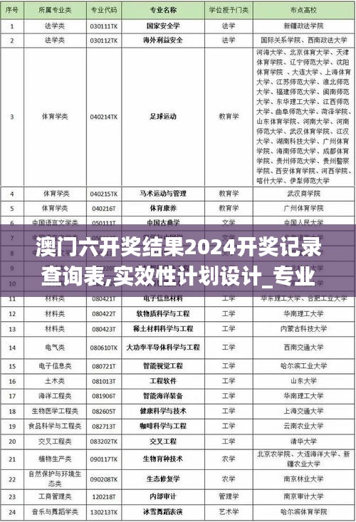 澳门六开奖结果2024开奖记录查询表,实效性计划设计_专业版2.630