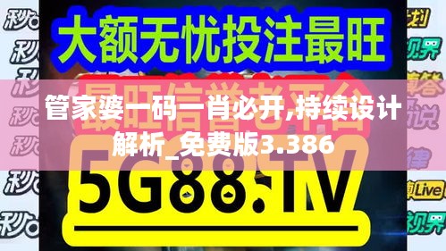 管家婆一码一肖必开,持续设计解析_免费版3.386