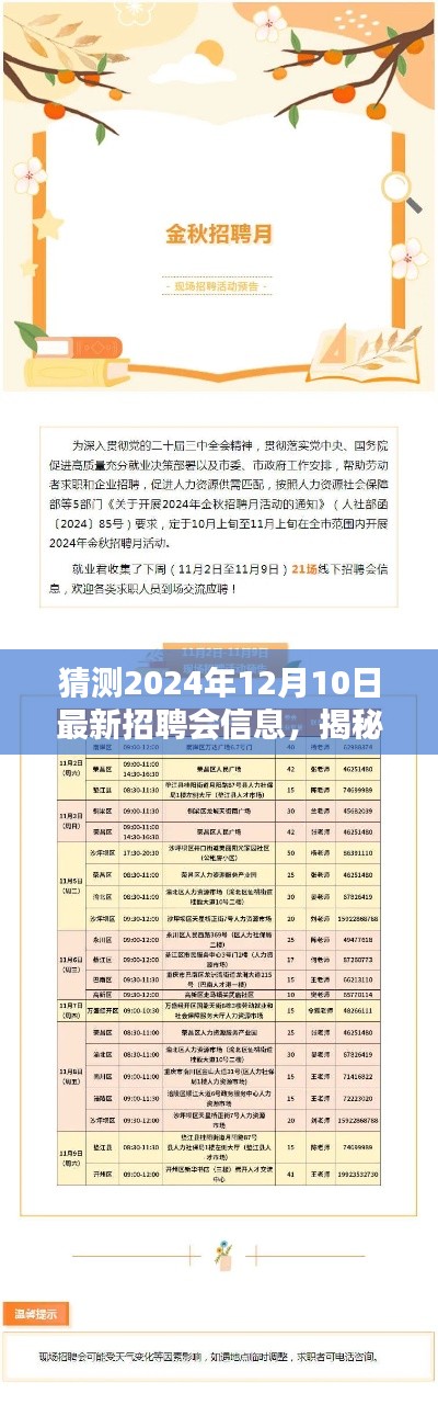 揭秘未来招聘会趋势，预测2024年招聘会新动向与最新招聘会信息解析