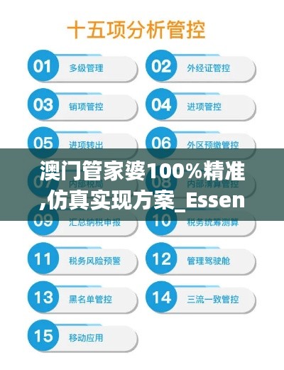 澳门管家婆100%精准,仿真实现方案_Essential1.394