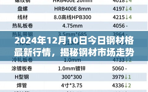 揭秘钢材市场走势，深度解析2024年12月10日钢材行情