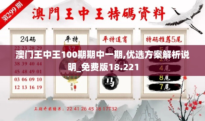 澳门王中王100期期中一期,优选方案解析说明_免费版18.221