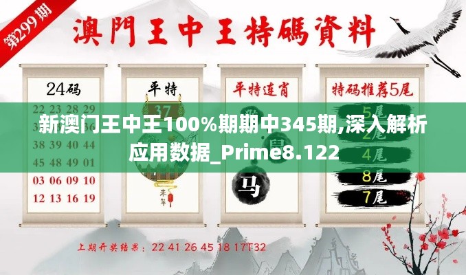 新澳门王中王100%期期中345期,深入解析应用数据_Prime8.122