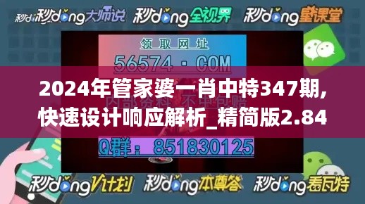 2024年管家婆一肖中特347期,快速设计响应解析_精简版2.842