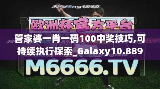 管家婆一肖一码100中奖技巧,可持续执行探索_Galaxy10.889