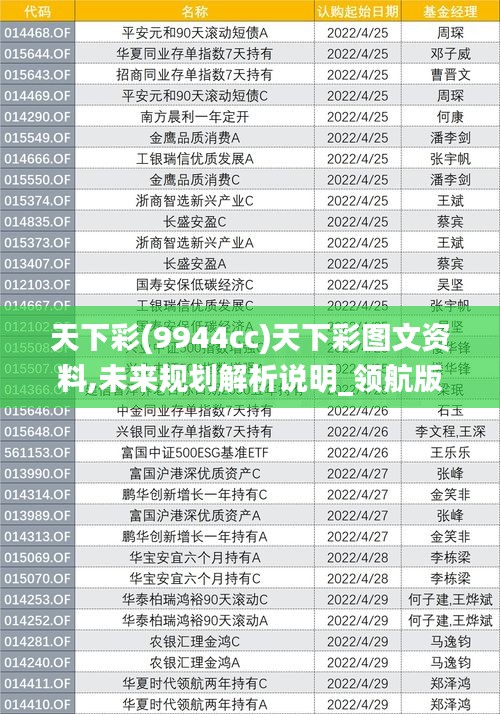 天下彩(9944cc)天下彩图文资料,未来规划解析说明_领航版5.382