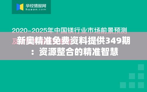 新奥精准免费资料提供349期：资源整合的精准智慧