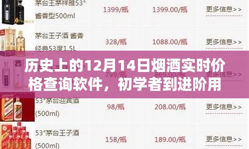 历史上的12月14日烟酒实时价格查询软件使用攻略，从初学者到进阶用户全参考！