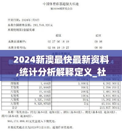 2024新澳最快最新资料,统计分析解释定义_社交版4.104