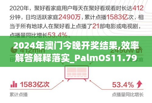 2024年澳门今晚开奖结果,效率解答解释落实_PalmOS11.796