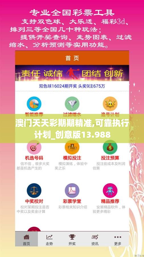 澳门天天彩期期精准,可靠执行计划_创意版13.988