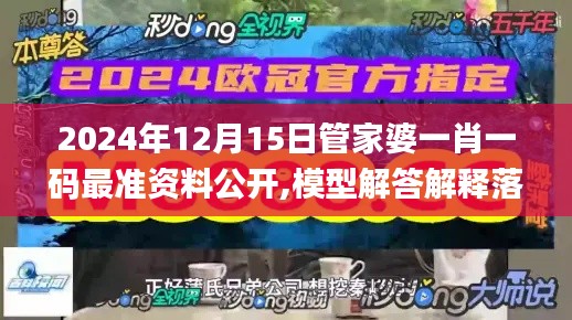 2024年12月15日管家婆一肖一码最准资料公开,模型解答解释落实_1080p4.947