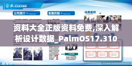 资料大全正版资料免费,深入解析设计数据_PalmOS17.310