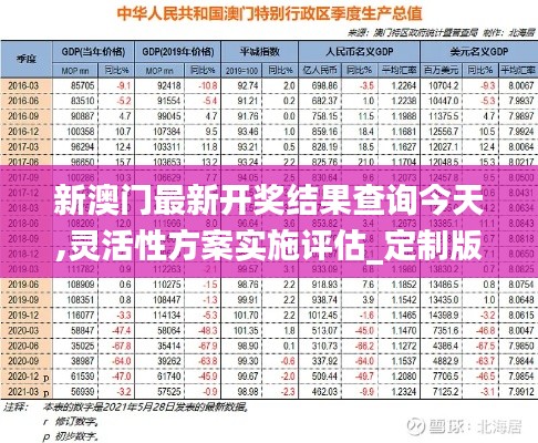 新澳门最新开奖结果查询今天,灵活性方案实施评估_定制版6.863