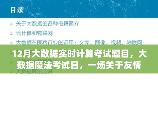 大数据魔法考试日，云端冒险中的友情与智慧考验