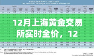 12月上海黄金交易所实时全价，市场深度透视与个人投资见解