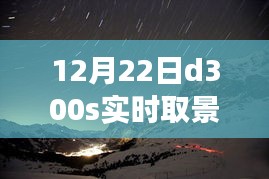 超越冬日的阴霾，D300s实时取景下的自信与成长之路探索