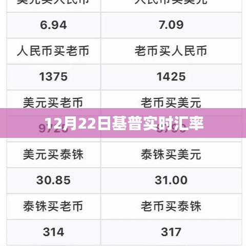 基普实时汇率查询，最新兑换率揭晓