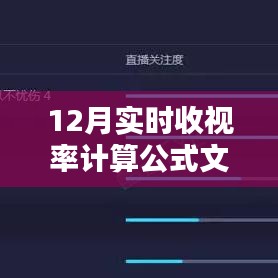 12月实时收视率计算详解，公式与要点解析