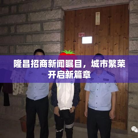 隆昌招商新闻瞩目，城市繁荣开启新篇章